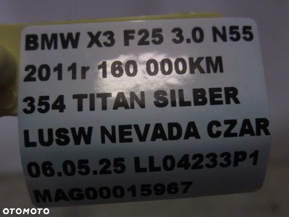 BMW X3 F25 X4 F26 ZWROTNICA LEWA TYLNA TYŁ WAHACZE 33406797569 6797569 - 8