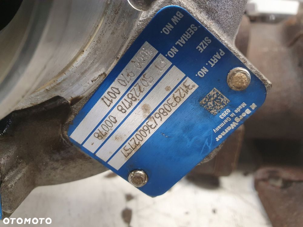 TURBOSPRĘŻARKA Volvo V60 XC60 S80 II 2.4 D5 _ turbo 36002664 D5244T16 - 8