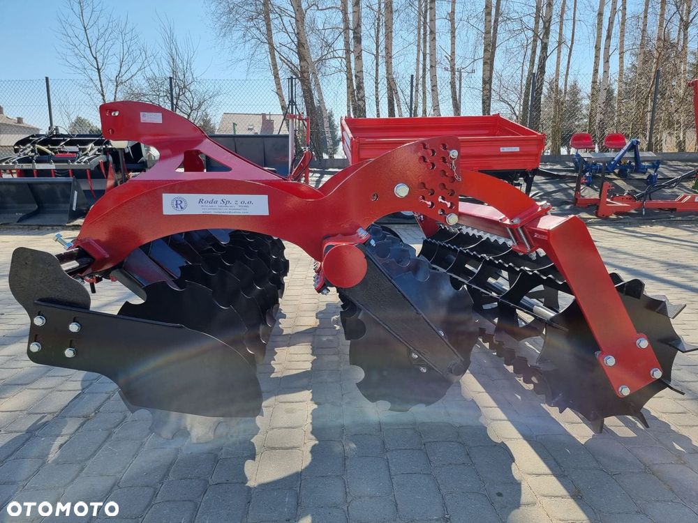 Brona talerzowa Talerzówka Agregat  z wałem LEKKA - 12