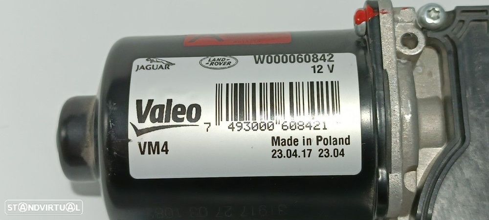 MOTOR LIMPA-VIDROS FRONTAL LAND ROVER RANGE ROVER VELAR VELAR - 3
