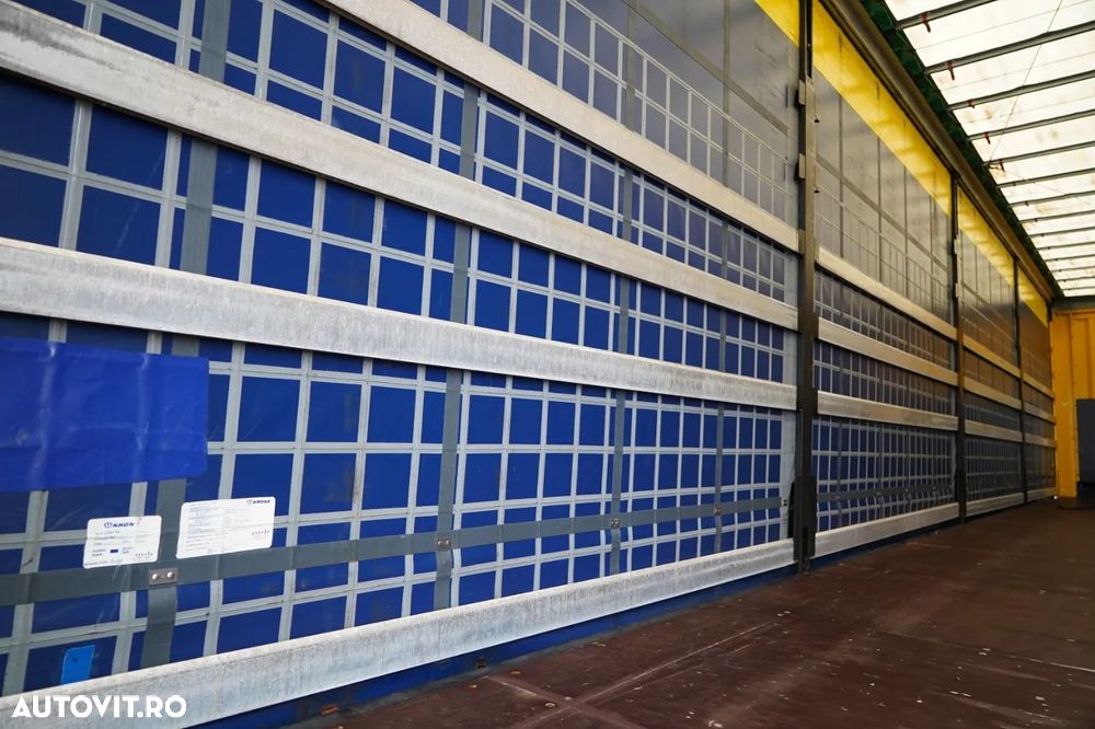 Krone CORTINĂ KRONE / MEGA / ACOPERIȘ RIDICAT / PLATFORMĂ JOSĂ / PRELATĂ ARMATĂ - 17