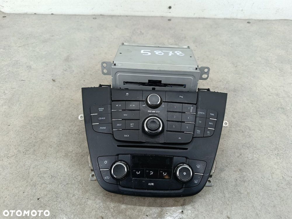 RADIO FABRYCZNE OPEL INSIGNIA A 13337253 13273095 13273256 7612034361 - 8