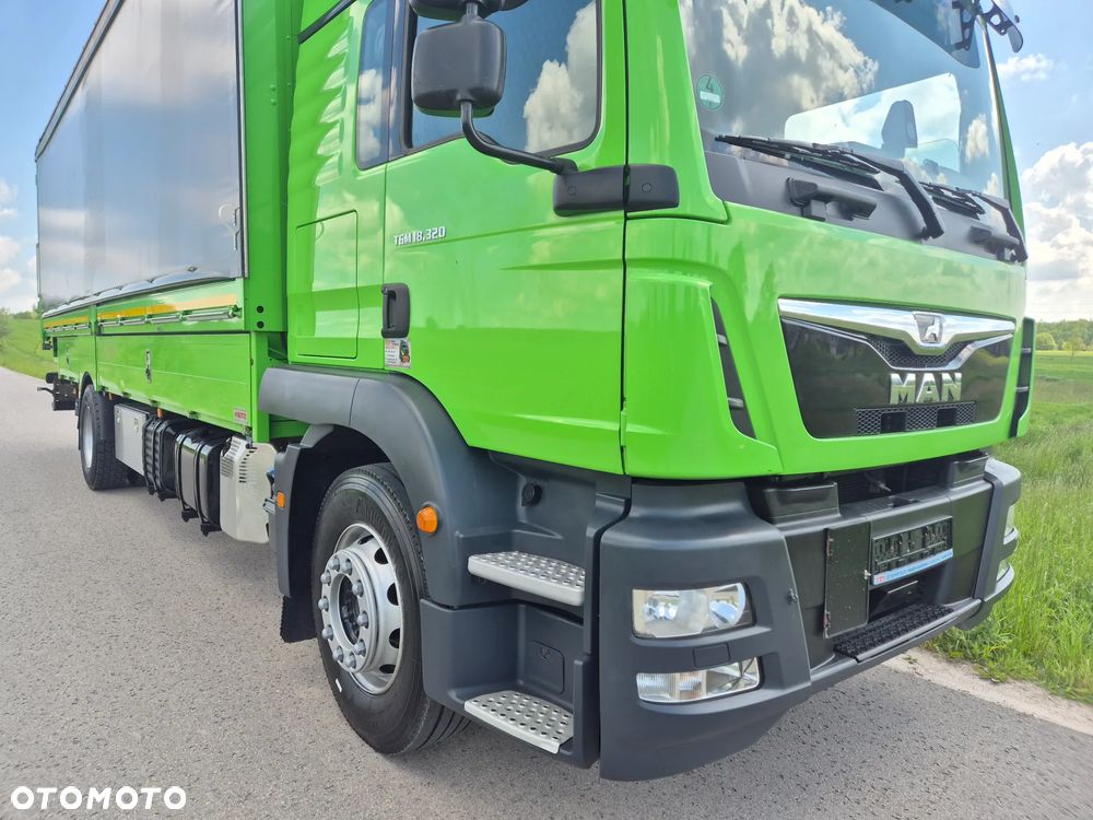 MAN Tgm 18.320 FULL SERWIS UNIKAT TOP ORYGINALNY PRZEBIEG z Niemiec AUTOMAT WINDA ACC Pirelli klima postojowa 18.250 18.290 15.250 15.290 15.320 - 26