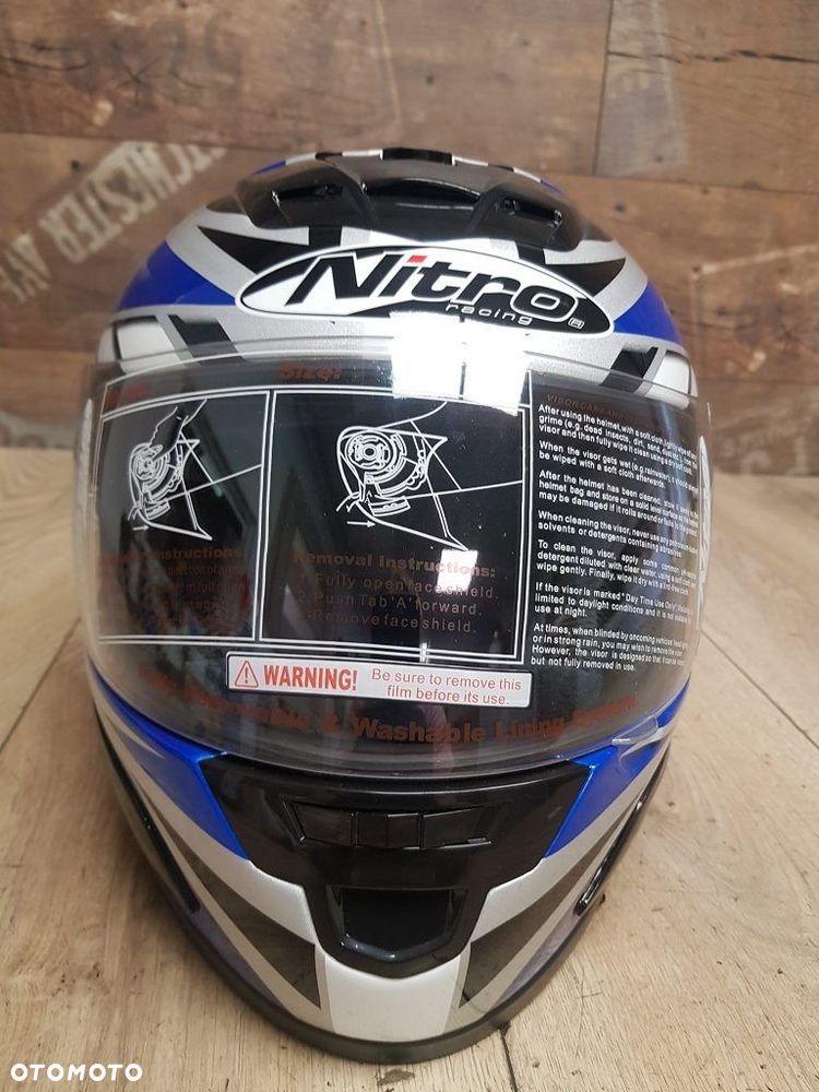Kask motocyklowy Nitro Racing N510-V rozmiar M 58 - 2