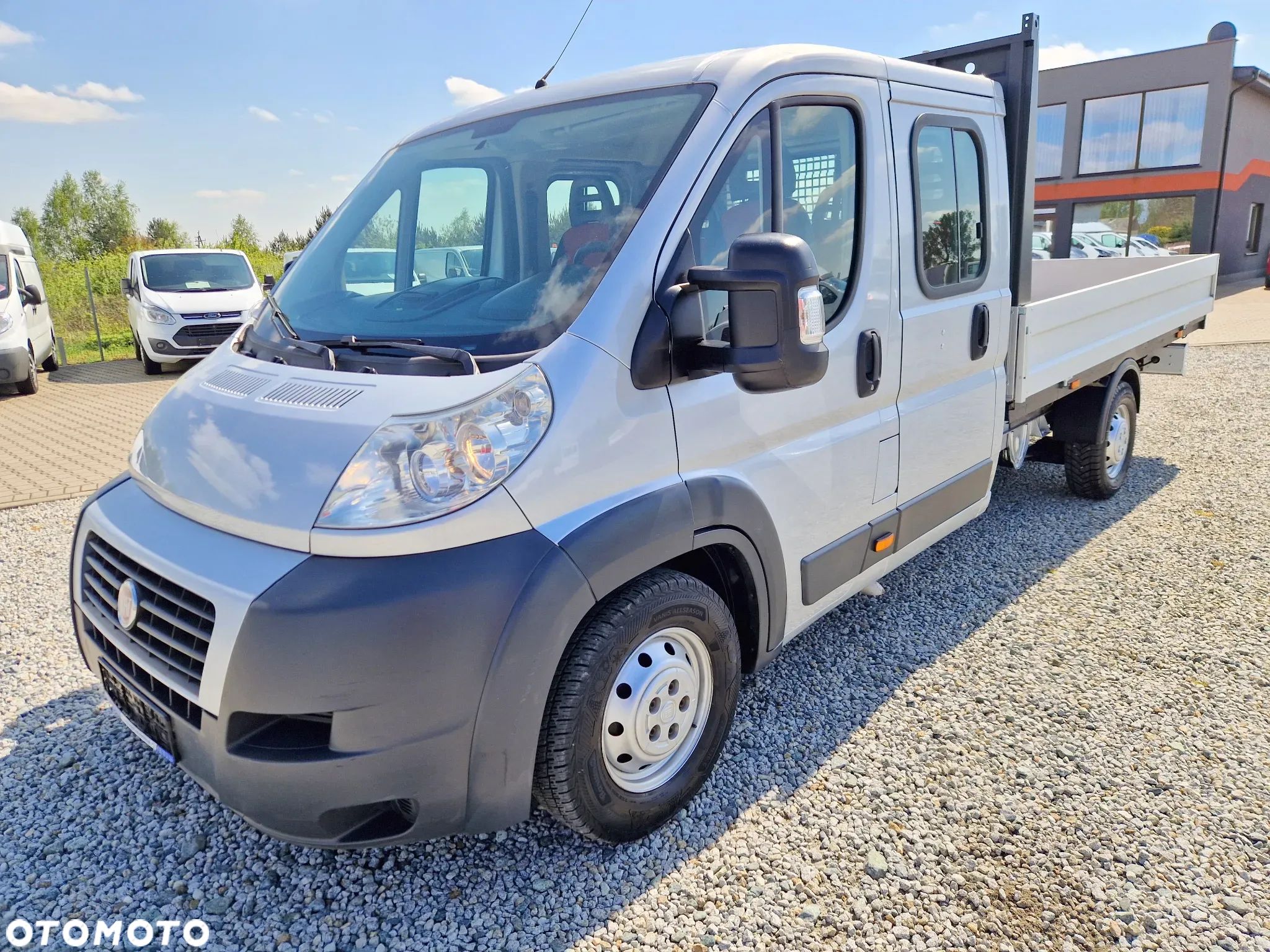 Fiat DUCATO 2,3 MJT 130 KONNA DOKA BRYGADÓWKA 7 OSBOWA 3,5M SKRZYNIA WEBASTO KAMERA MAX 16 KOŁA GWARANCJA - 1