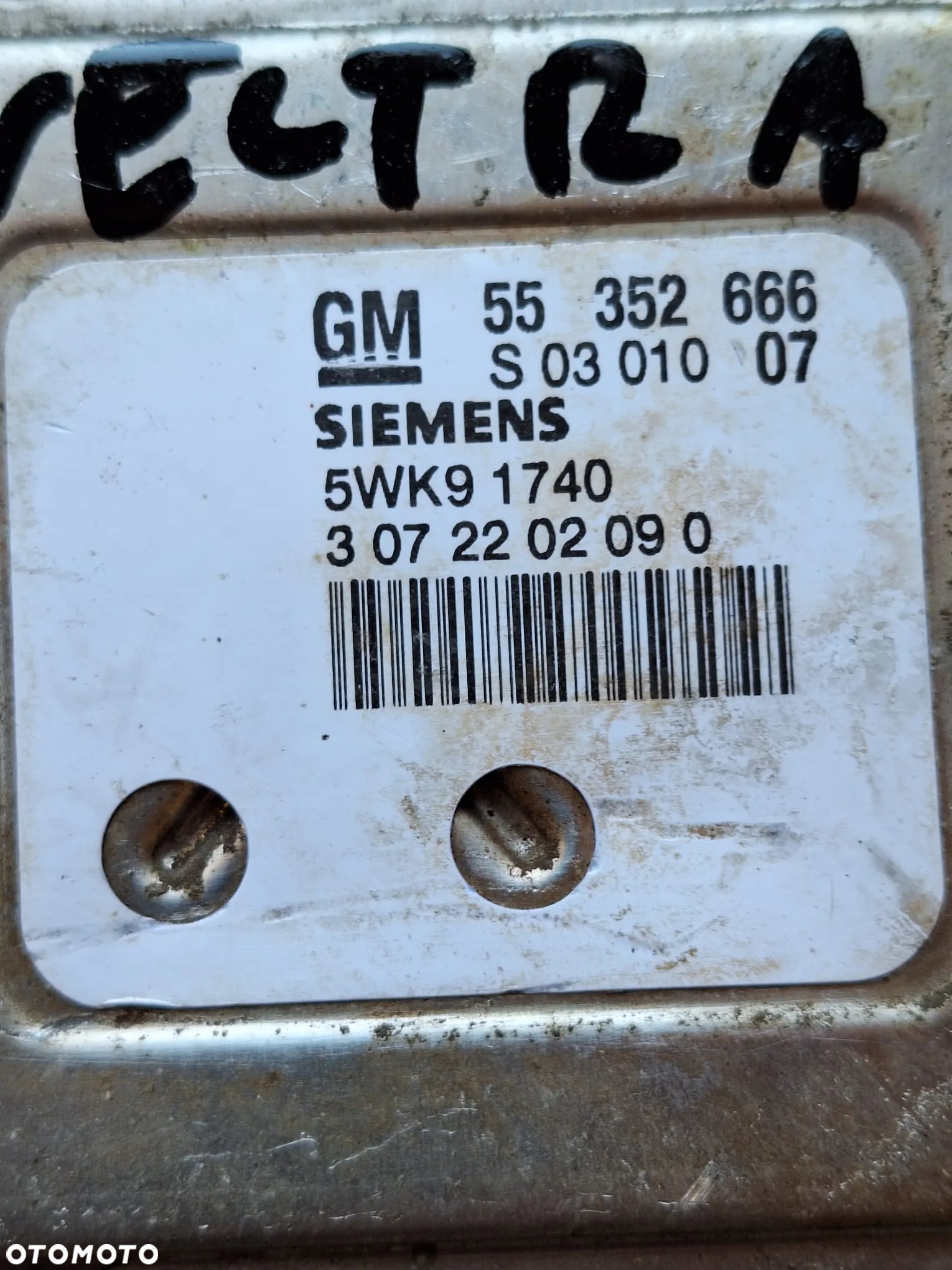 Sterownik silnika opel vectra C 1.8 16 v 5WK91740 - 2