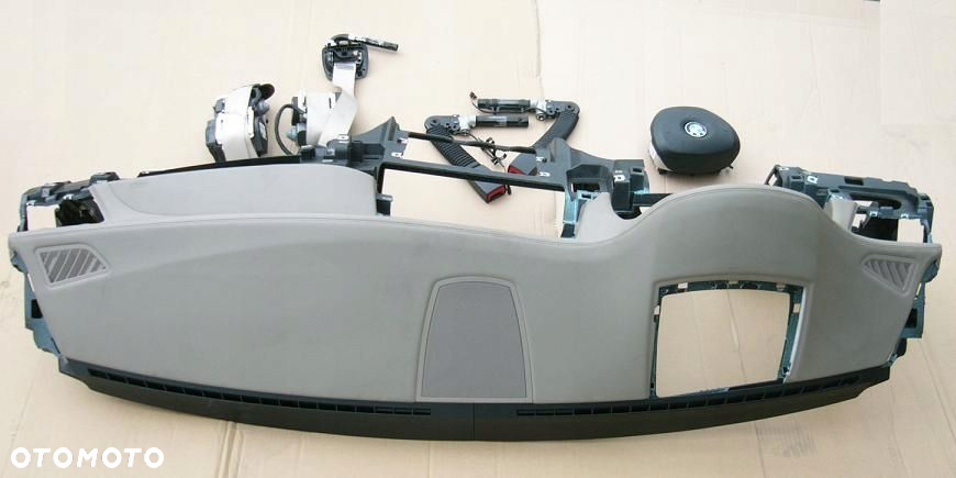 BMW 7 F01 DESKA PODUSZKI PASY DOP AIRBAG NITKA - 2