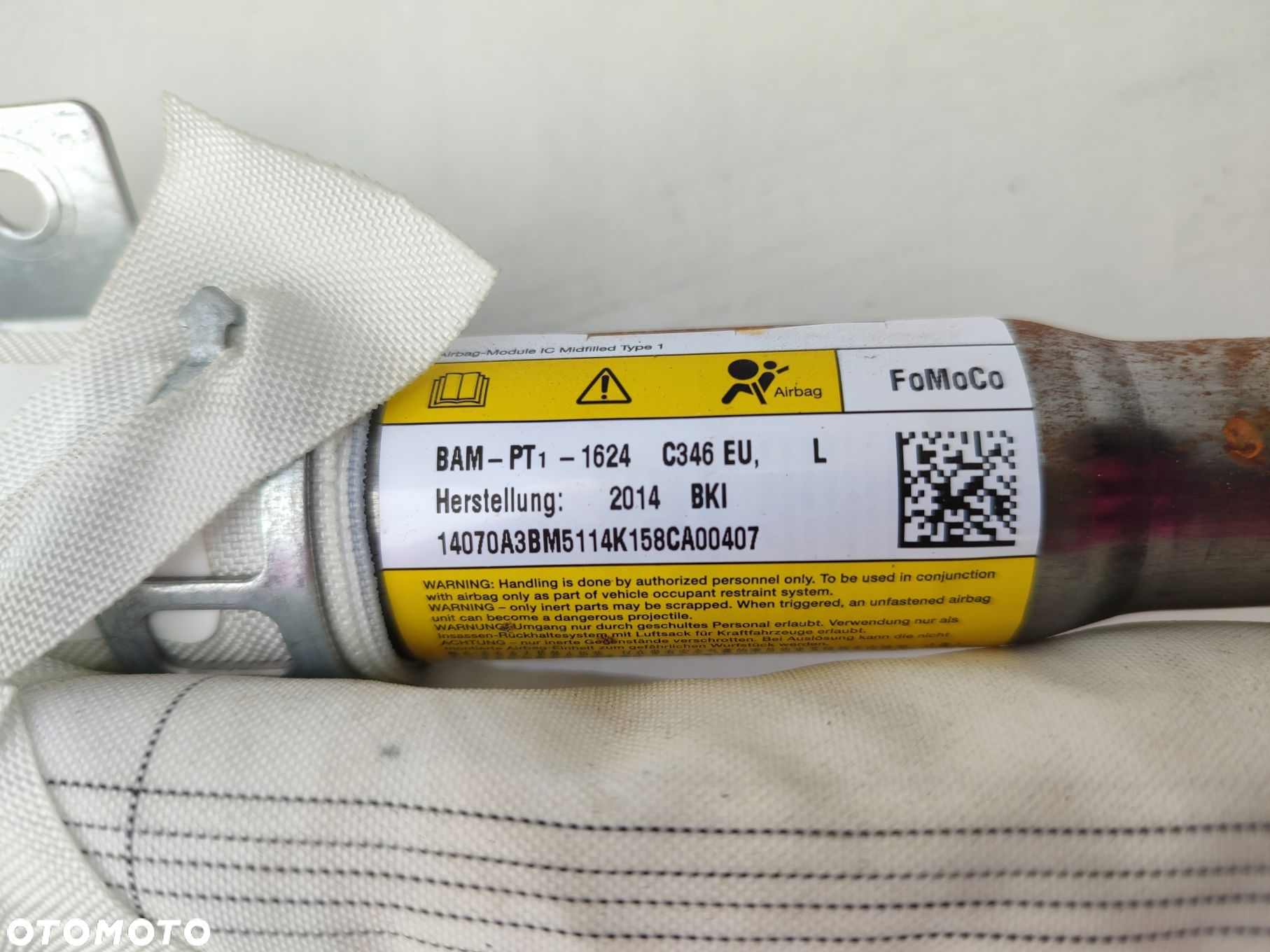 Kurtyna AIRBAG lewa FORD FOCUS MK3 KOMBI ORYGINAŁ - 3