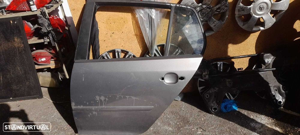 Porta tras esquerda vw golf 5 de 2008 - 1