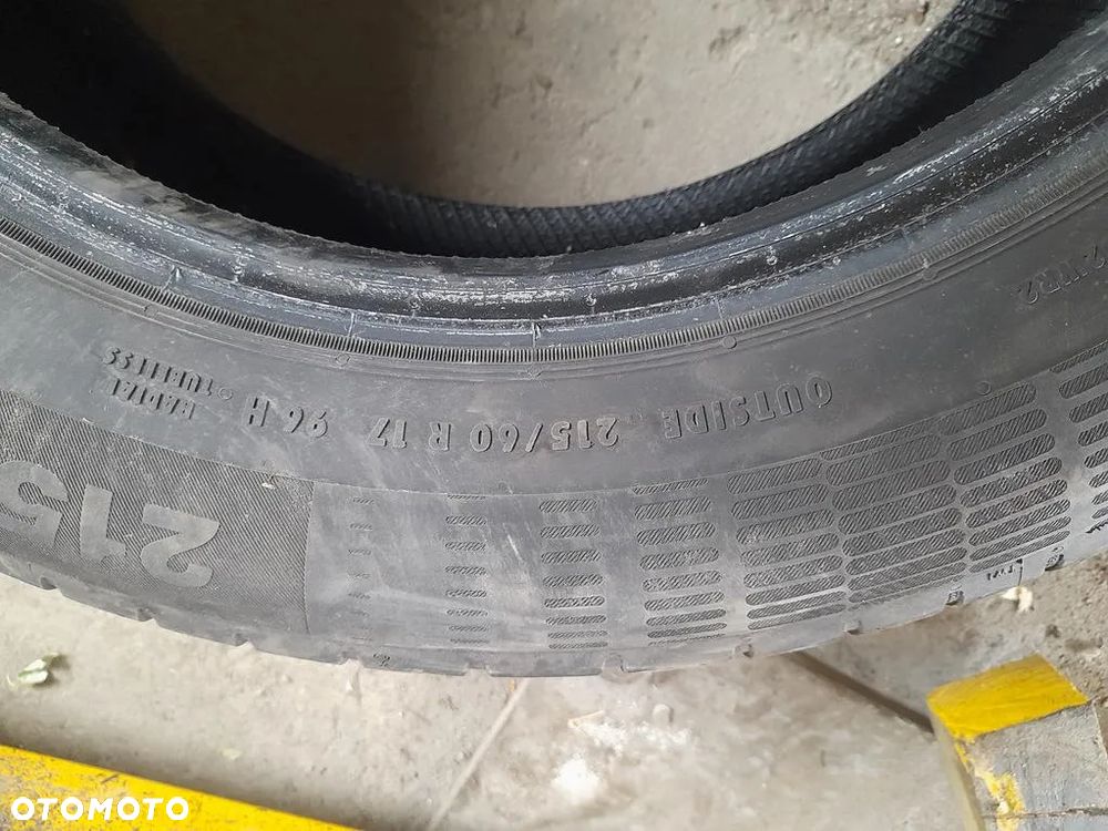 215/60R17 OPONY LETNIE Continental EcoContact 5 - 7
