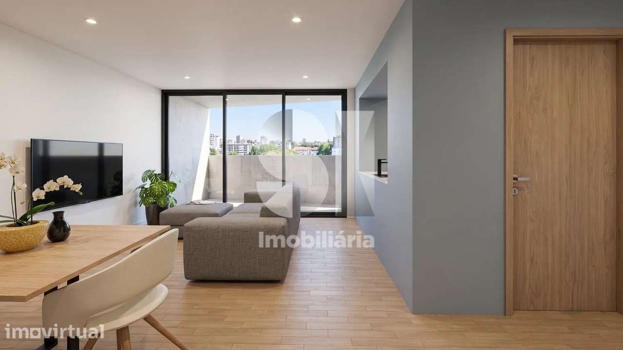 Apartamento T0+1 Novo | Areosa - Grande imagem: 4/22