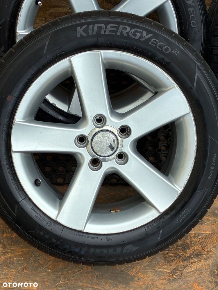 PASSAT B5 7JX16 FELGI ALUMINIOWE OPONY X4 5X112 ET37 FI. 57,1MM 3B0601025T - 8