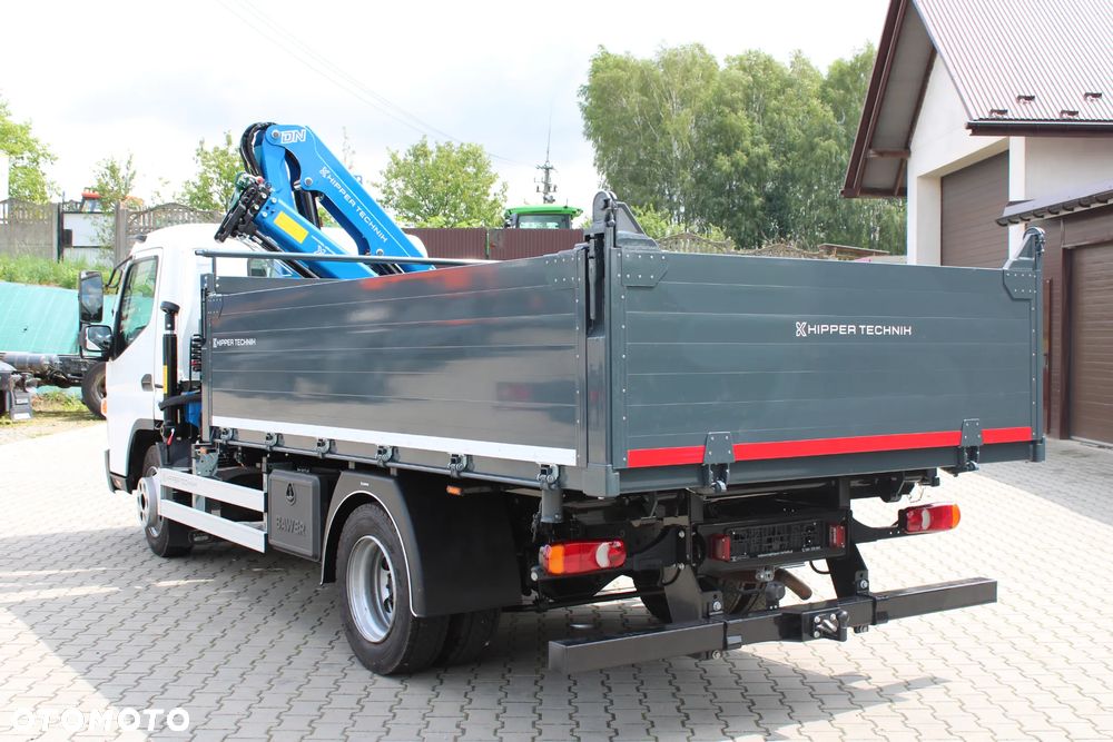 FUSO Mitsubishi Canter 9C18 Nowy 3-stronny Wywrot Kiper Wywrotka Nowy Żuraw HDS DN 7.7 S2 Ładowność: 4000 kg Fassi - 9