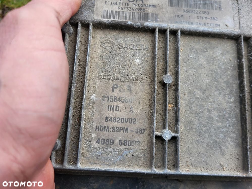 KL Zestaw Startowy Komputer Set BERLINGO I LIFT PARTNER 2005 1.4 BENZYNA 9642222380 - 7