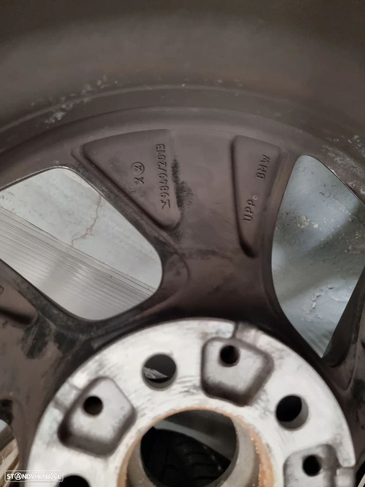 Jogo 4 jantes 17" 7.5Jx17 ET 27 5x112 Originais BMW G30/G31 - 8