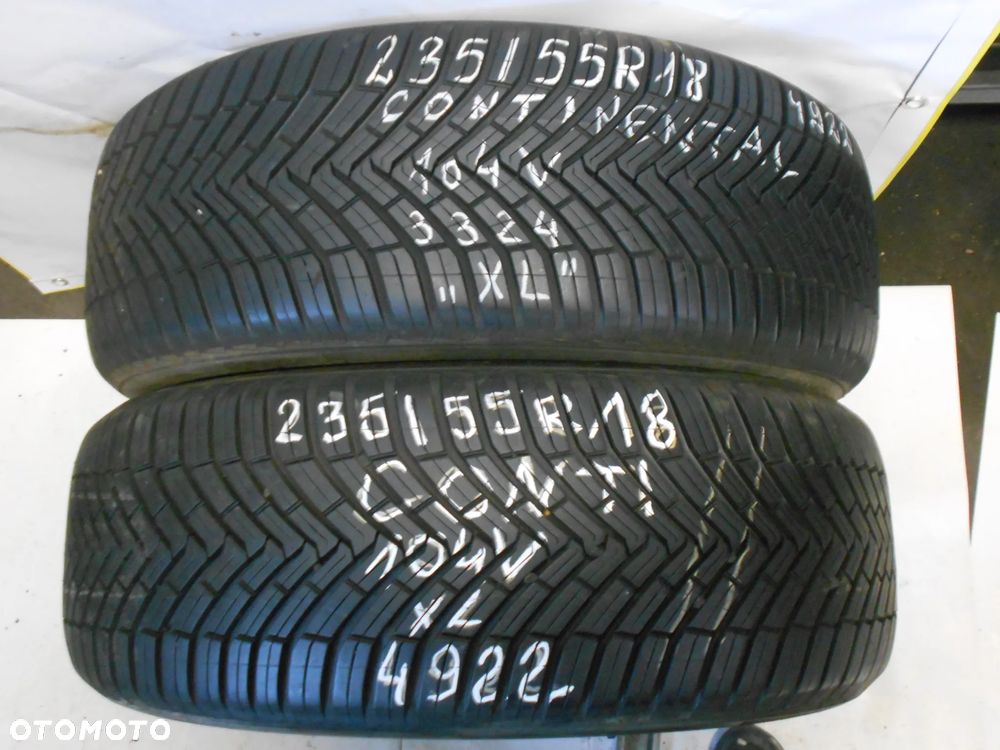 OPONY 235/55R18 CONTINENTAL ALLSEASON CONTACT XL DOT  3324 / 4922 8MM - 1