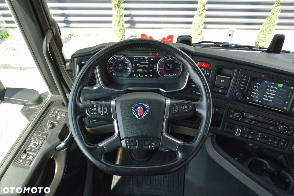 Scania 500S / FULL AIRMATIC / HYDRAULIKA / RETARDER / KLIMATYZACJA POSTOJOWA / ACC / KLIMA / 2 ZBIORNIKI PALIWA / FULL LEDY / FULL SPOILERY / SERWISOWANA / SPROWADZONA - 26