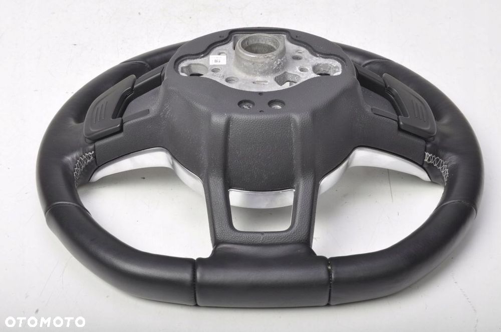 VW TIGUAN II KIEROWNICA SKÓRZANA ŁOPATKI - 5