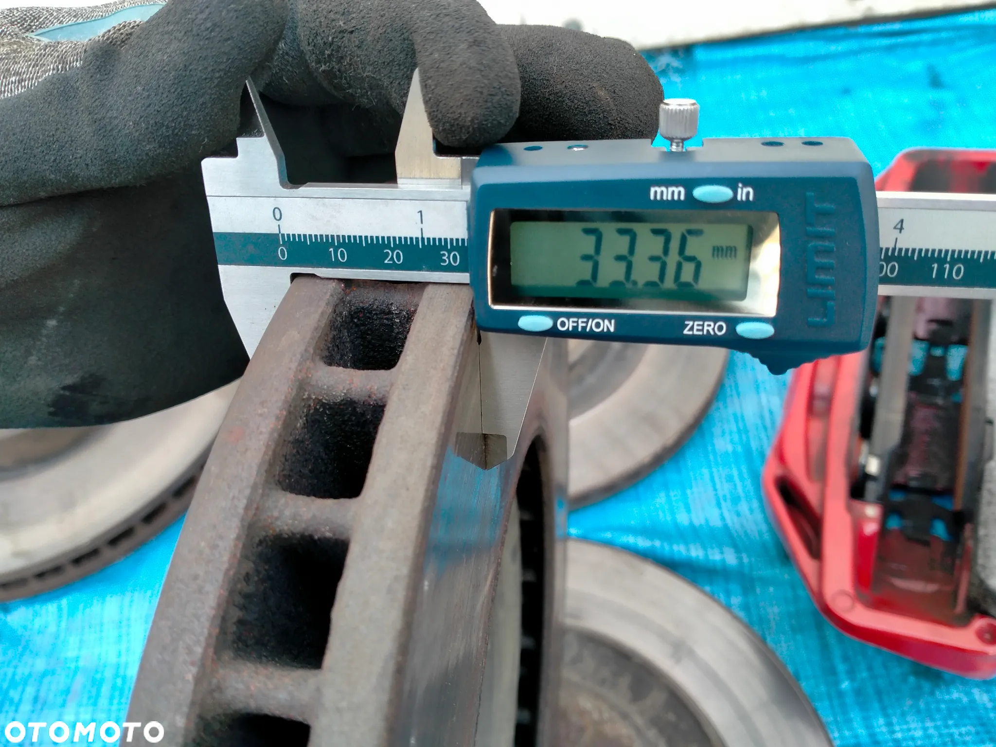 AUDI SQ5 Q5 80A FY / TARCZA PRZÓD 350 mm TYŁ 330 / ZACISKI ZACISK PRZEDNI 80A615105AT 80A615106AT / TYLNY 80A615405 80A615406 / ORYGINAŁ - 5