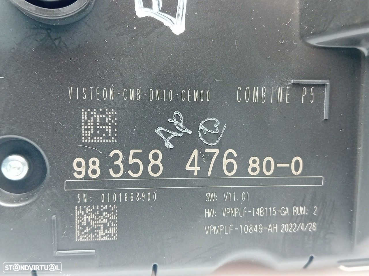 Quadrante / painel de instrumentos PEUGEOT 308 III - 5