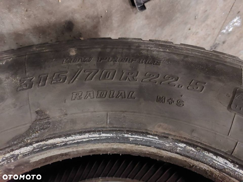 OPONA 1 SZT 315/70R22,5 2007R BRIDGESTONE M749 - 5