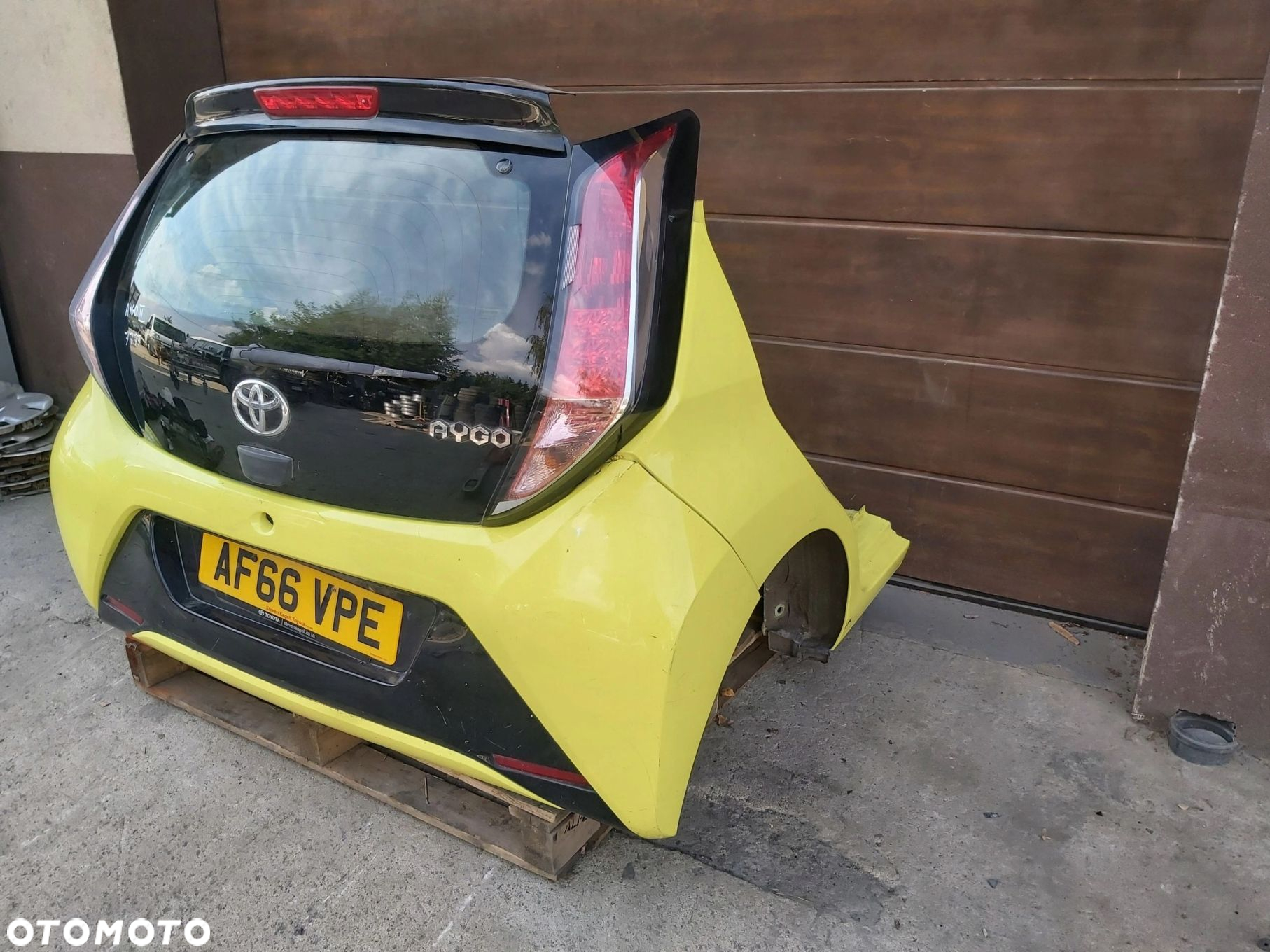 Toyota AYGO II tył kompletny zderzak klapa pas tylny błotnik tył lewy prawy - 14