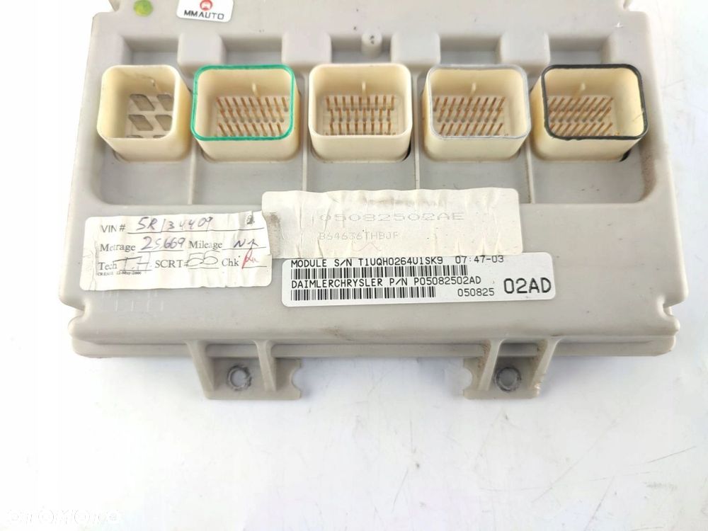 MODUŁ BCM DODGE CARAVAN IV (2000-2007) 3.8 V6 218KM P05082502AD - 3