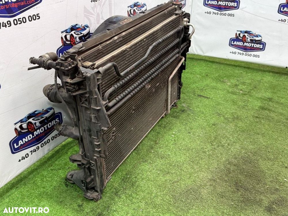 Caseta completa radiator apa ac ventilator 2013 mercedes benz c220 cdi c-class coupe 2.2 diesel w204 - 3