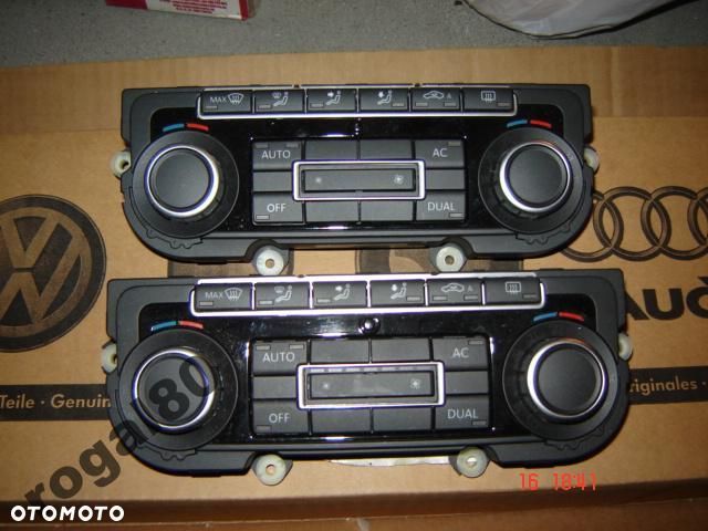 VW STEROWNIK KLIMATYZACJI GOLF PASSAT SHARAN 5K0 - 1