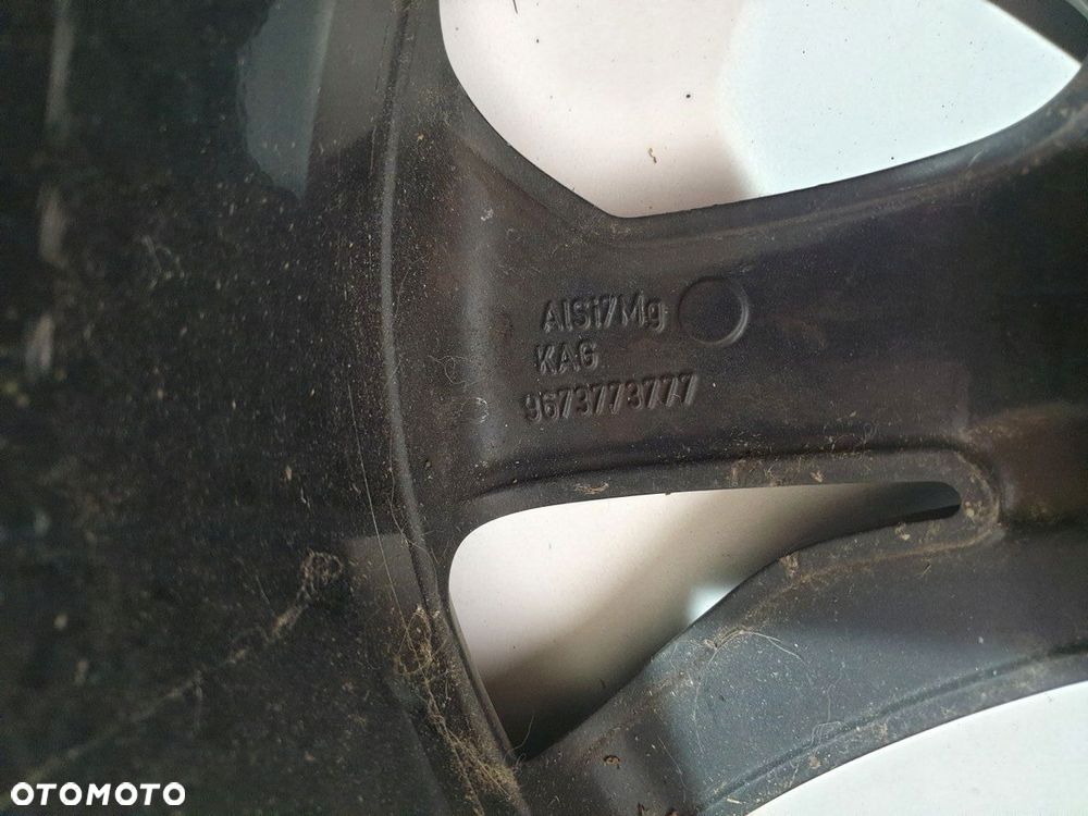 PEUGEOT 208 I 1 FELGA ALUFELGA 17" 7J 9673773777 ORYGINAŁ - 6
