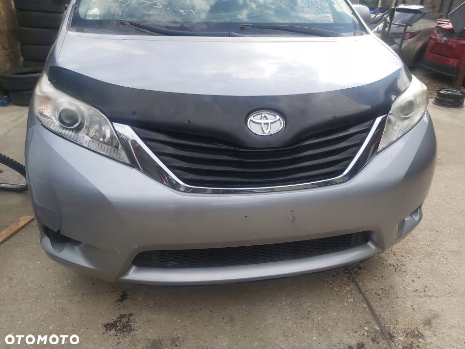 TOYOTA SIENNA kompletny przód ZDERZAK MASKA PAS - 6