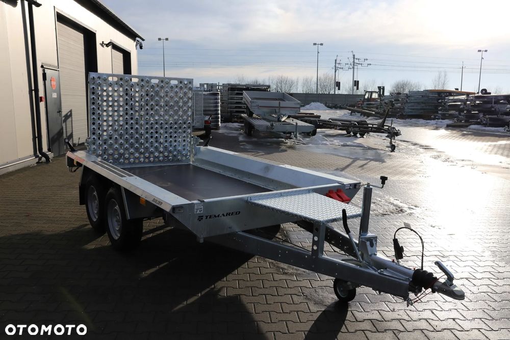 TEMARED /MARTZ  BUILDER 3 3015/2 S 2,7T Koła 185R14C , 300x150cm DMC 2700kg Z TRAPEM WJAZDOWYM - 7
