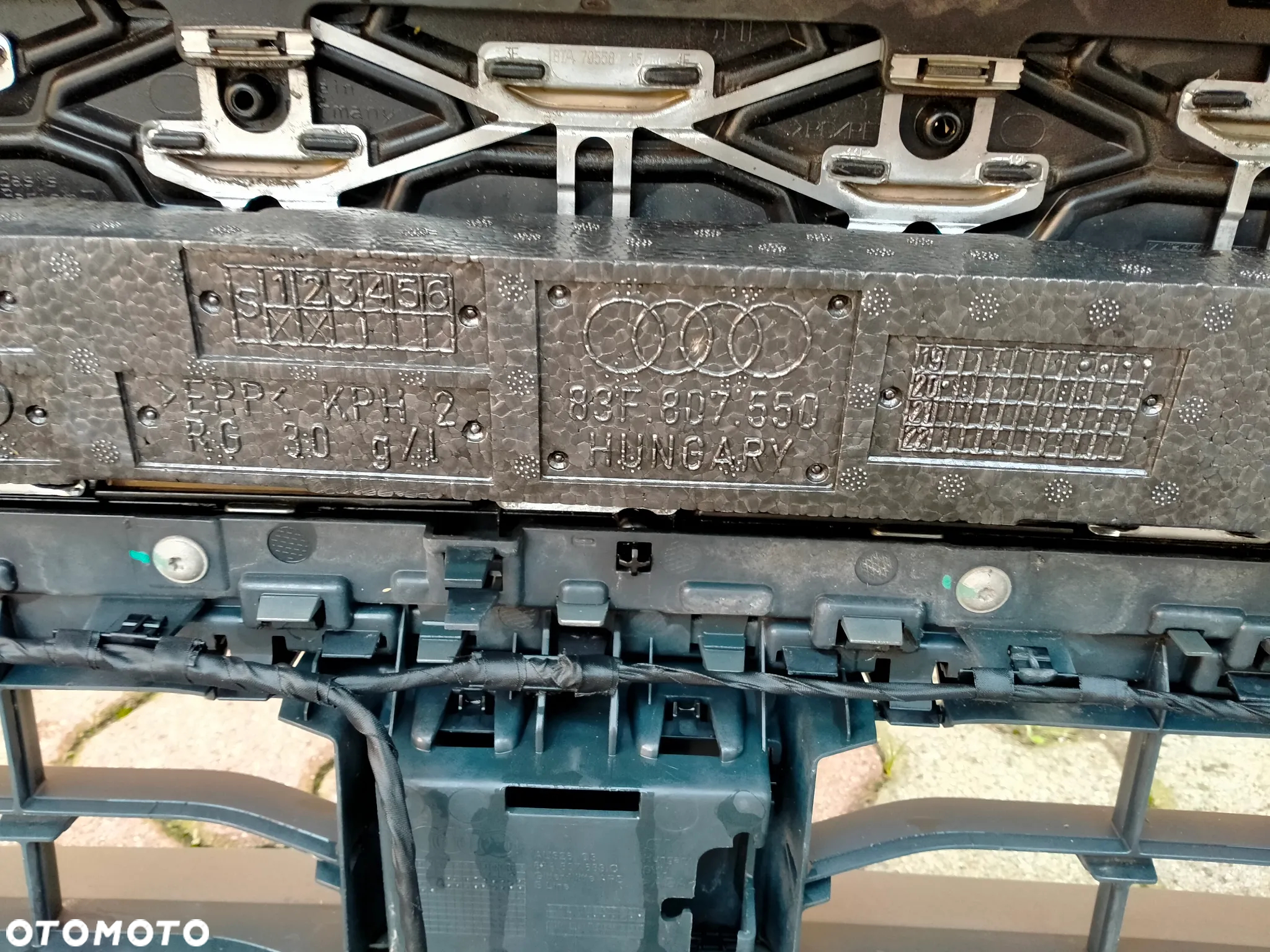 AUDI Q3 83A S Line / ZDERZAK PRZÓD PRZEDNI KOMPLETNY / 4szt PDC / KAMERA / Instalacja / ORYGINAŁ - 13