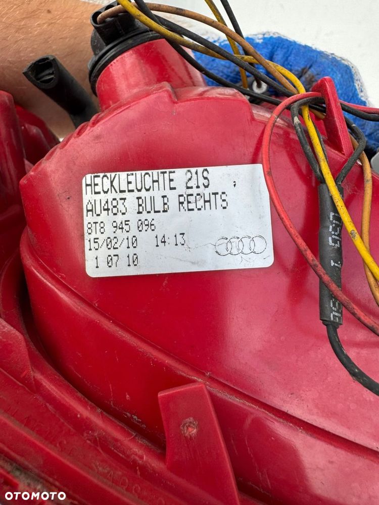 LAMPA PRAWA PRAWY TYŁ AUDI A5 8T SPORTBACK 07-12r 8T8945096 - WAWA - 5