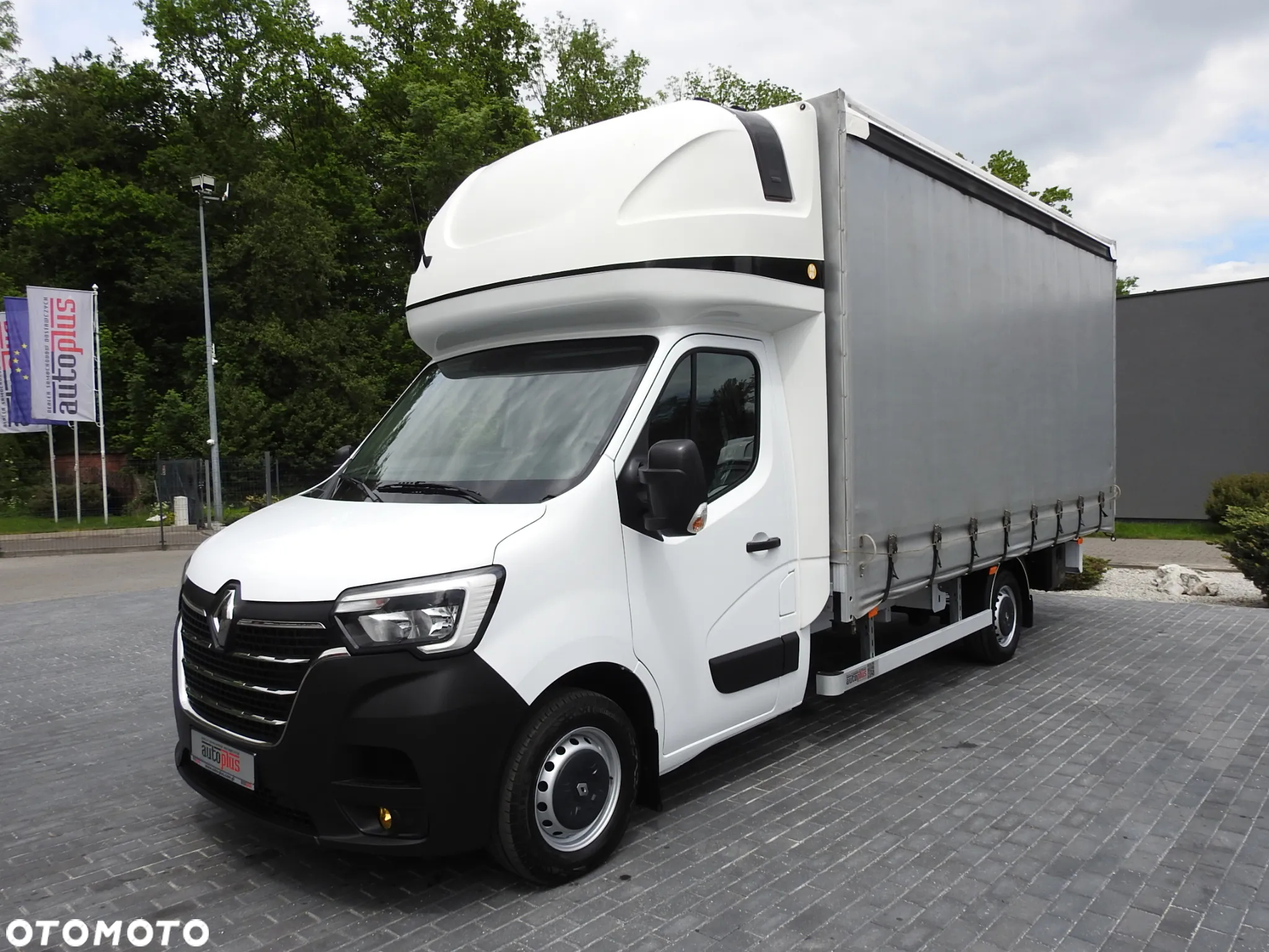 Renault MASTER PLANDEKA 10 PALET WEBASTO TEMPOMAT KLIMATYZACJA LEDY 165KM [ 106876 ] - 7