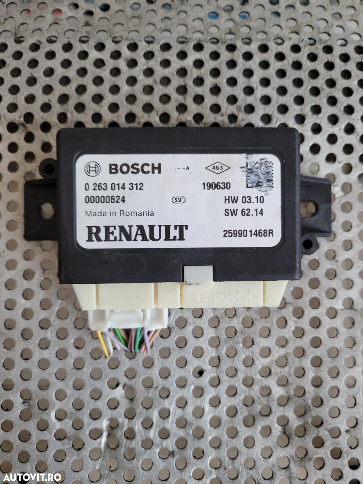 Modul PDC Senzori Parcare Renault Master An 2019-2020-2021-2022 Cod 02630143412 Dezmembrez Renault Master 3/4 An 2019-2020-2021-2022 2.3 Dci Cod Motor M9T F716 Bi-Turbo - 4