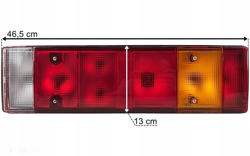 iveco stralis eurocargo eurotrakker lampa zespolona tylna prawa 99463242 - 2