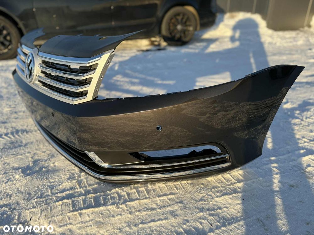 Vw Passat B7 Zderzak Przód Przedni PDC. 10-14 LK7X - 15