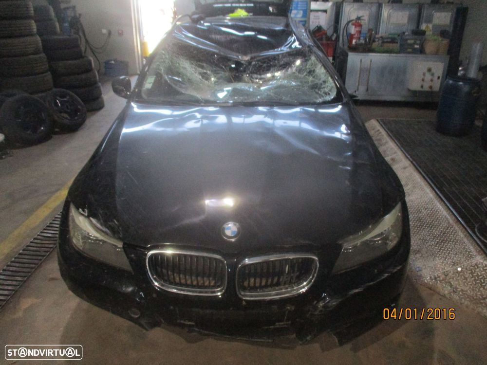 Carro MOT:  CXVEL 2170000702 BMW SERIE 3 2009 318D 143CV 5P PRETO DIESEL - 1