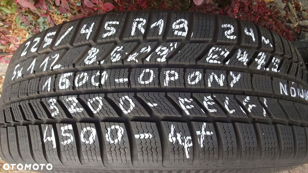 Koła zimowe 19 5x112 Audi VW BMW Mercedes Seat Skoda ET47,5 AEZ NÓWKI 24r - 4