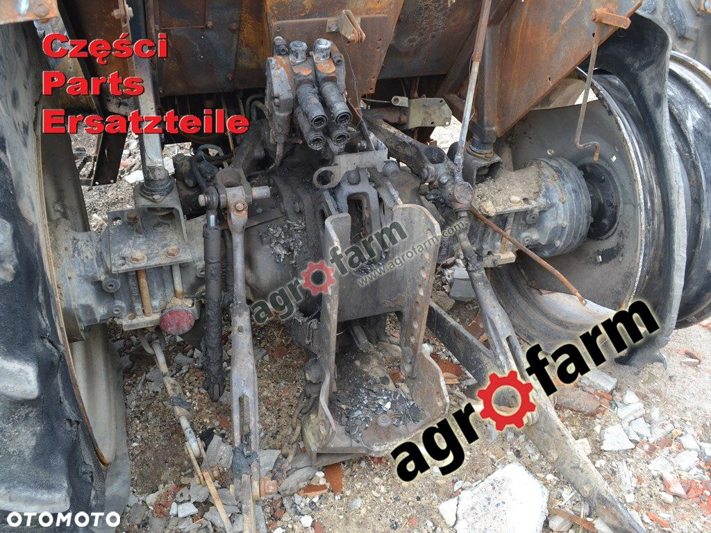 Massey Ferguson 390 części, skrzynia biegów, oś - 3