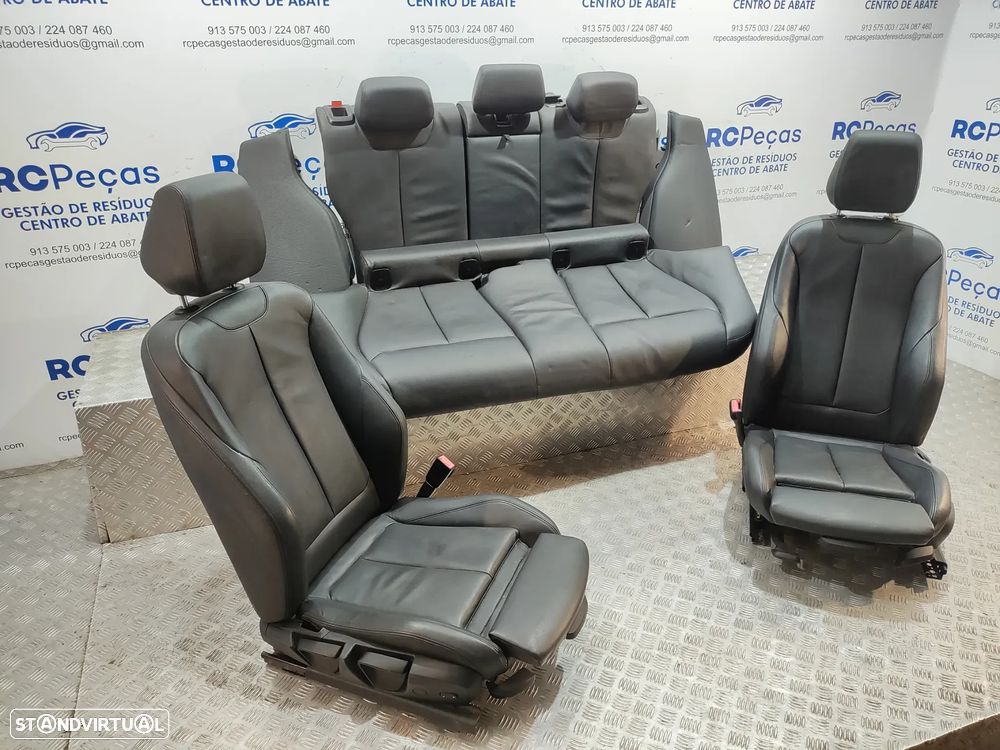Conjunto de bancos em pele BMW Serie 3 F31 Carrinha Pack M - 3