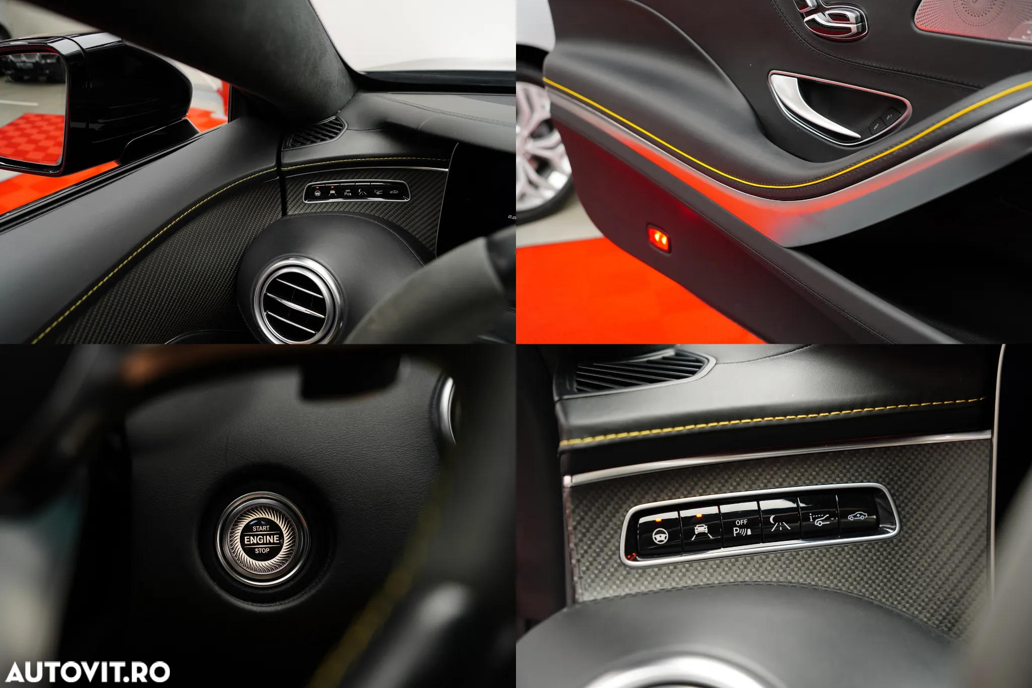 Mercedes-Benz S AMG 63 Coupe 4Matic+ AMG Speedshift 9G-MCT Yellow Night Edition - 31