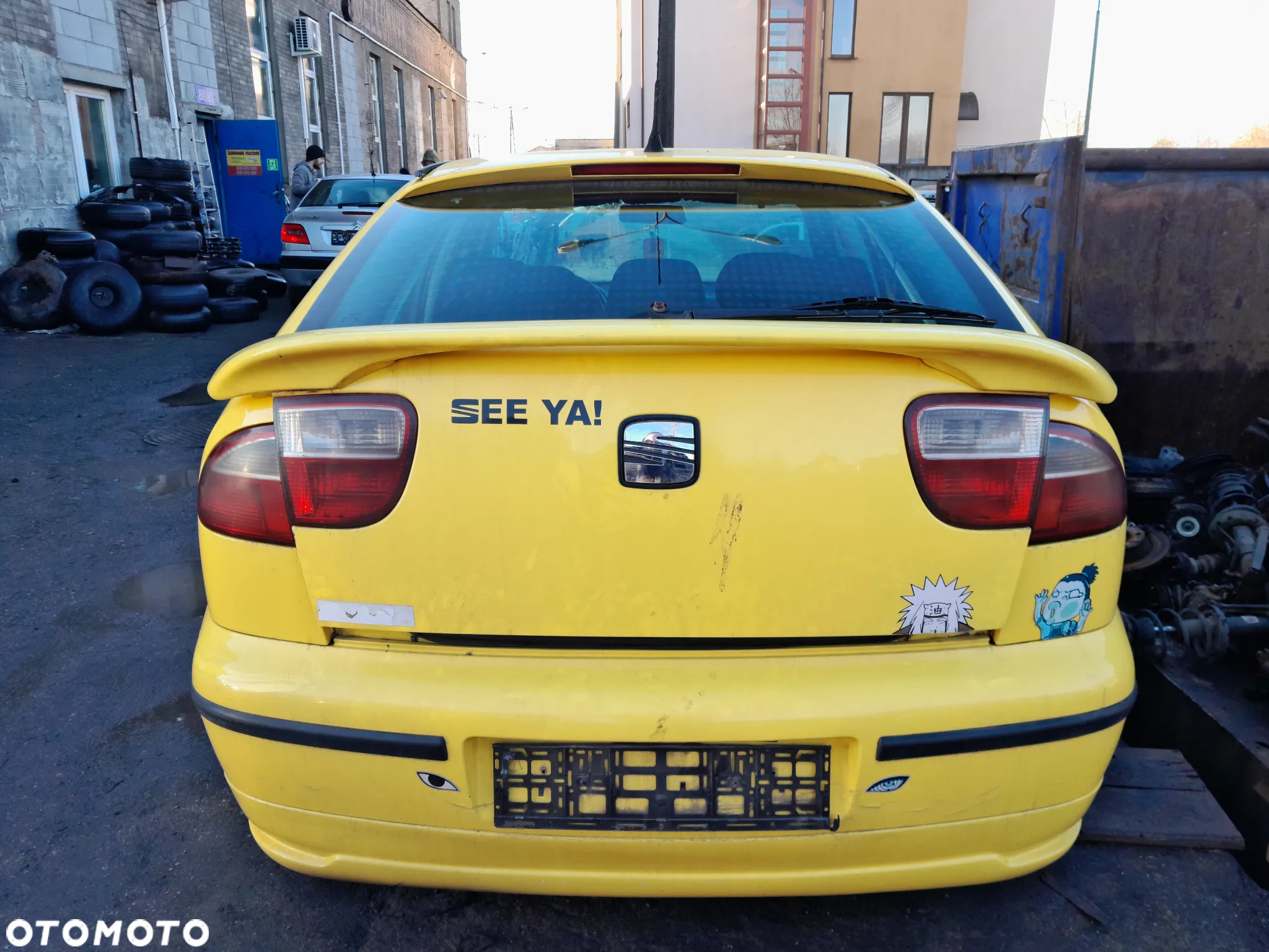 Spoiler lotka klapy tylnej SEAT Leon I 99-05r. LS1H - 4