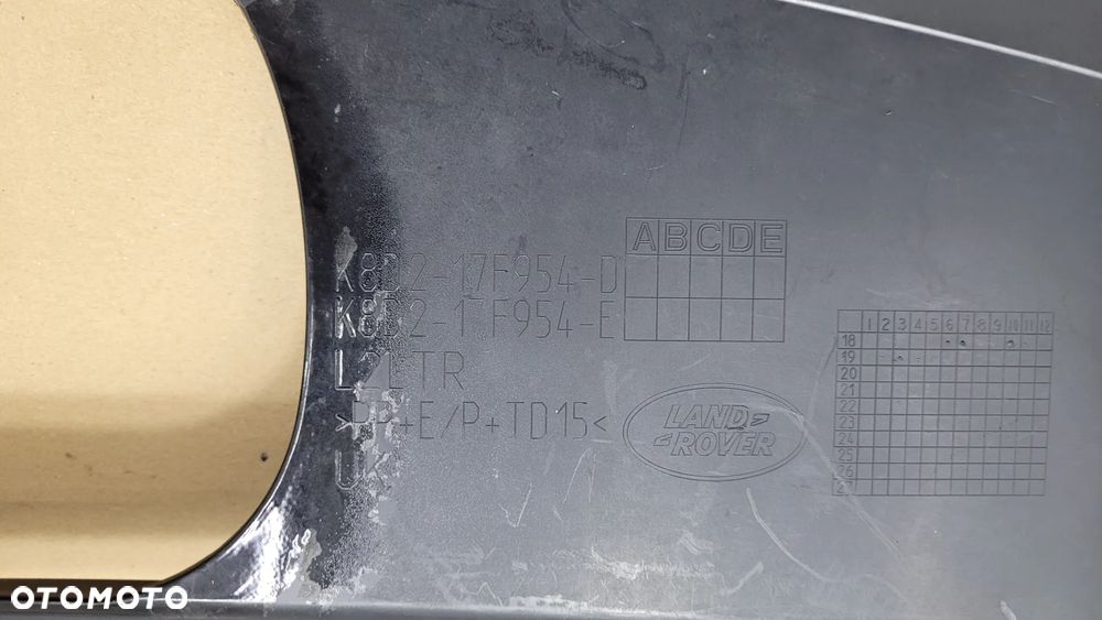RANGE ROVER EVOQUE L551 18- SPOILER ZDERZAKA TYŁ - 3