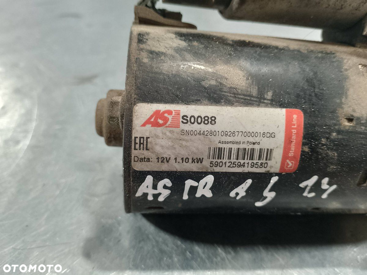 ROZRUSZNIK OPEL ASTRA G AS S0088 1.4 16V - 2