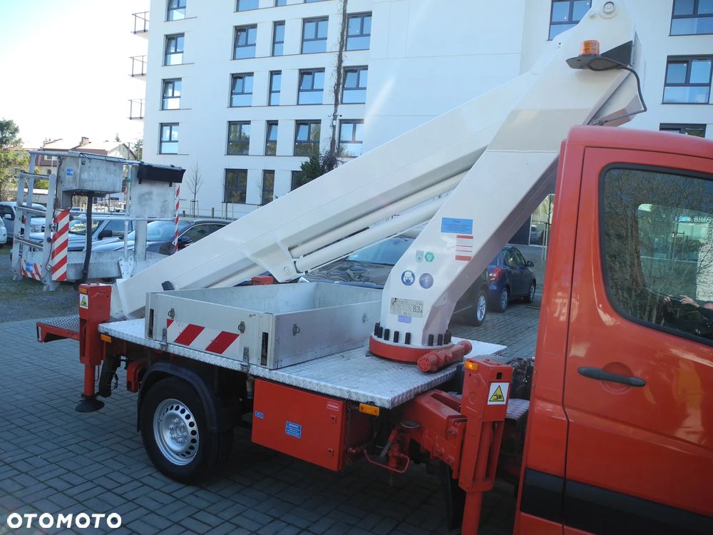 Mercedes-Benz PODNOSNIK KOSZOWY TB220 22m 14 Bok Zwyżka UDT Zarejestrowany - 8