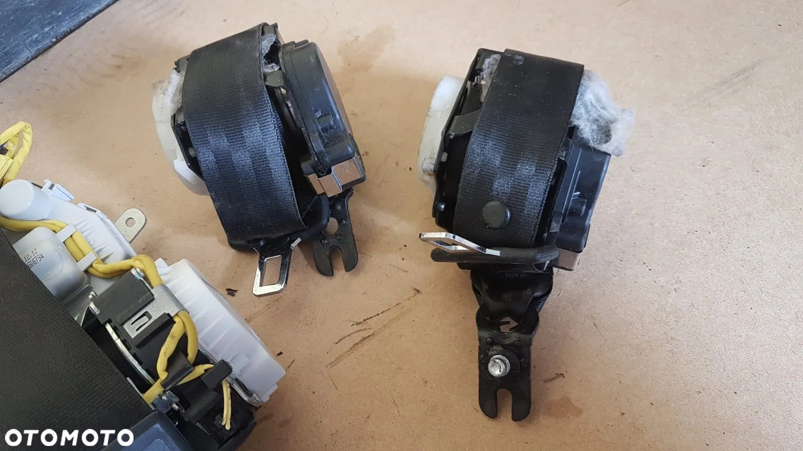 AUDI A6 4G9 PASY BEZPIECZEŃSTWA Z NAPINACZEM  PRZÓD TYŁ PRAWY LEWY 4G8857706E 4G8857705C SPRAWNE - 7