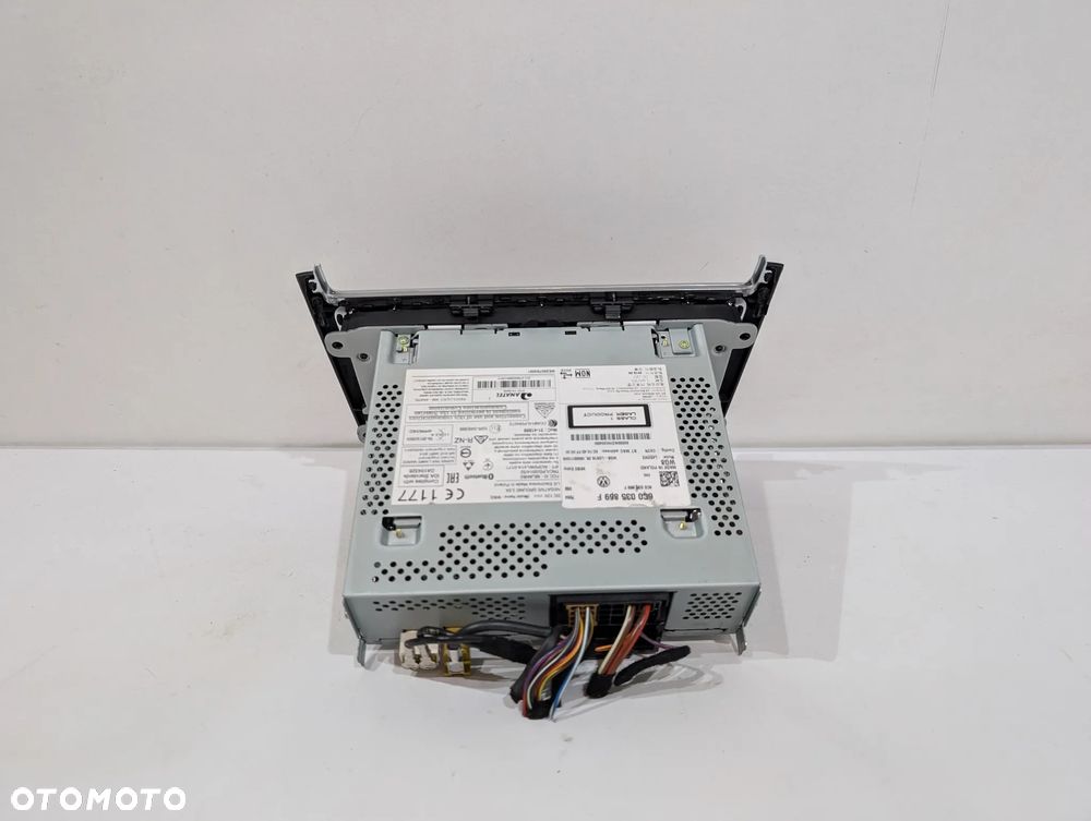 VW POLO V 6C RADIO CD WYŚWIETLACZ 6C0035869F - 4