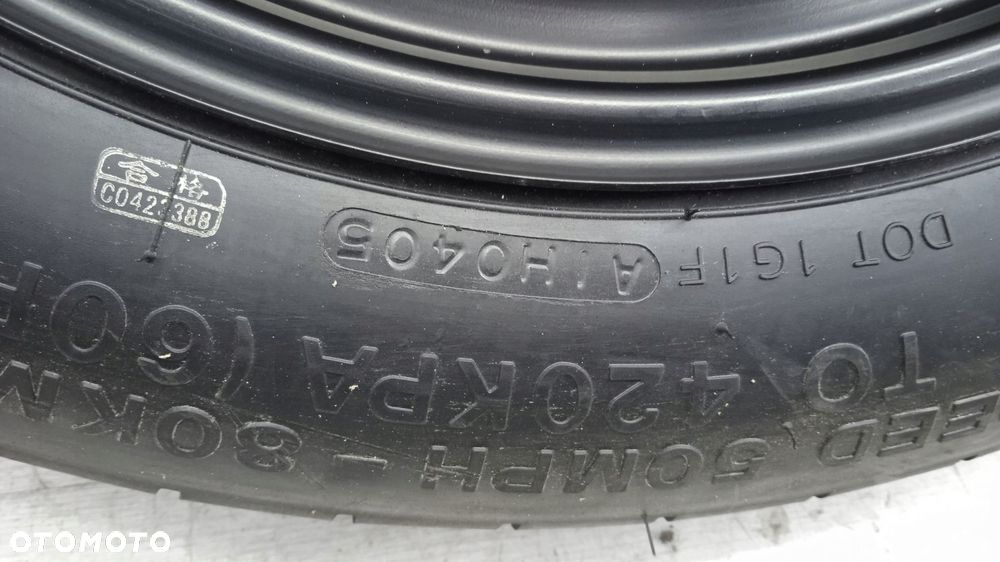 ford mondeo mk ii koło zapasowe 5x108 125/85/16 - 4